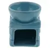 Vas aromaterapie din ceramica model elefant, albastru - 8cm, imagine 2