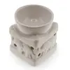 Vas aromaterapie din ceramica model elefant, bej - 8cm, imagine 3