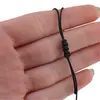 Bratara reglabila cu snur negru Malachit, 8mm, imagine 4
