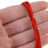 Bratara reglabila cu snur rosu si Ochi protector, 19mm, imagine 3