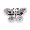 Brosa fluture cu Ametist, 44mm, imagine 2