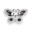 Brosa fluture cu Onix, 44mm, imagine 2