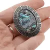 Brosa ovala cu Scoica Abalone, 47mm, imagine 4