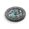 Brosa ovala cu Scoica Abalone, 47mm