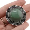 Brosa rotunda cu Aventurin, 45mm, imagine 4
