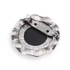 Brosa rotunda cu Onix, 45mm, imagine 2