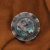 Brosa rotunda cu Scoica Abalone, 45mm, imagine 3