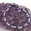 Bratara pe nod culisant Turmalina, Lapis Lazuli si Amazonit cu bumbi Argint 925, 5-6mm, imagine 3