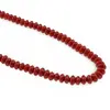 Colier Coral rosu discuri, 5mm, imagine 2
