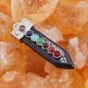 Pandantiv chakre Goldstone albastru sabie, 50mm, imagine 3