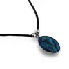 Pandantiv Scoica abalone model oval, 32mm, imagine 2
