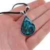 Pandantiv Scoica abalone model picatura, 32mm, imagine 3