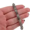 Bratara din cristale naturale Labradorit cuburi fatetate, 6mm, imagine 5