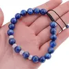 Bratara Kianit sfere si Piatra Lunii discuri fatetate, 6-8mm, imagine 4