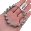 Bratara Labradorit diamantat cuburi fatetate 7-8mm si discuri fatetate 4mm, imagine 4