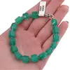 Bratara Onix verde cuburi fatetate 6-8mm si discuri fatetate 3mm, imagine 4