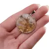 Pandantiv Agat Crazy Lace rotund, 32mm, imagine 7