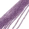 Sirag ametist deschis discuri fatetate 4mm, 33cm, imagine 2