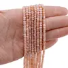 Sirag opal roz discuri fatetate 3-4mm, 33cm, imagine 4