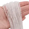 Sirag piatra lunii alba discuri fatetate 3-4mm, 33cm, imagine 5