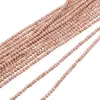 Sirag rodonit roz discuri fatetate 3-4mm, 33cm, imagine 2
