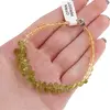 Bratara Peridot briolete 6-8mm si Citrin sfere fatetate 4mm, imagine 4