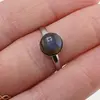 Inel reglabil Labradorit, 8mm, imagine 3