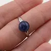 Inel reglabil Sodalit, 8mm, imagine 5