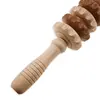 Aparat din lemn pentru masaj corporal, cu 11 role, 41cm, imagine 2