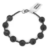 Bratara Larvikit sfere 8mm si Hematit 2mm