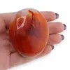 Palm Stone cristal natural Carneol, 80-100g, imagine 5