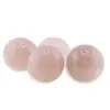 Sfera cristal natural Cuart roz, 350g, imagine 3