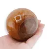 Sfera cristal natural Cuart tangerin, 300g, imagine 8