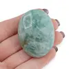Palm Stone cristal natural Amazonit, 25-35g, imagine 5