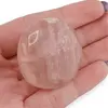 Palm Stone cristal natural Cuart roz, 40-70g, imagine 7