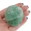Palm Stone cristal natural Fluorit verde, 70-90g, imagine 4