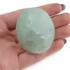 Palm Stone cristal natural Fluorit verde, 70-90g, imagine 6
