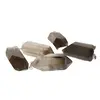 Pandantiv cristal natural brut Cuart fumuriu cu varf, 30-35mm, imagine 3