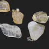 Pandantiv cristal natural rulat Citrin, 15-20mm, imagine 3