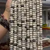 Sirag discuri fatetate Opal dendritic 8-9mm, 20cm, imagine 2