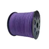 Snur piele ecologica mov, 3mm, 90 de metri/rola