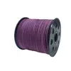 Snur piele ecologica violet, 3mm, 90 de metri/rola