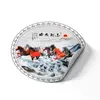 Abtibild sticker Feng Shui cu cei 8 cai galopand pentru bunastare 2025, mic, imagine 2