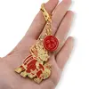 Amuleta Feng Shui din metal cu Pi Yao pentru bogatie si succes 2025, imagine 3