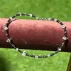 Bratara unicat cu Diamant Herkimer si Hematit discuri, argint 925, imagine 5