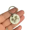 Breloc pentru zodia Gemeni din sidef natural, imagine 2