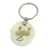 Breloc pentru zodia Scorpion din sidef natural