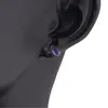 Cercei cu surub si montura ovala din argint 925, Ametist 5mm x 3mm, imagine 3