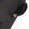 Cercei cu surub si montura rotunda din argint 925, Peridot - 5mm, imagine 3