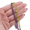 Colier Ametist sfere si Peridot banuti, 4-5mm, imagine 5